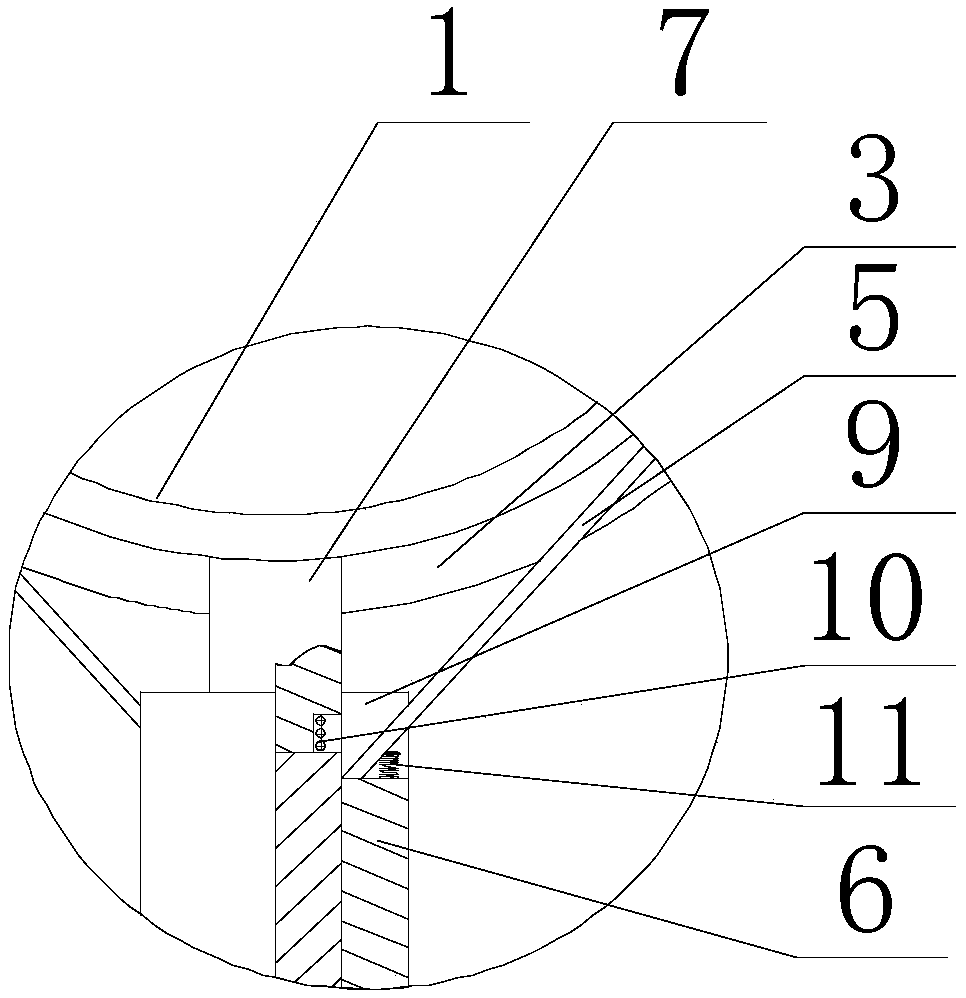 Preformed hole sleeve fixing frame