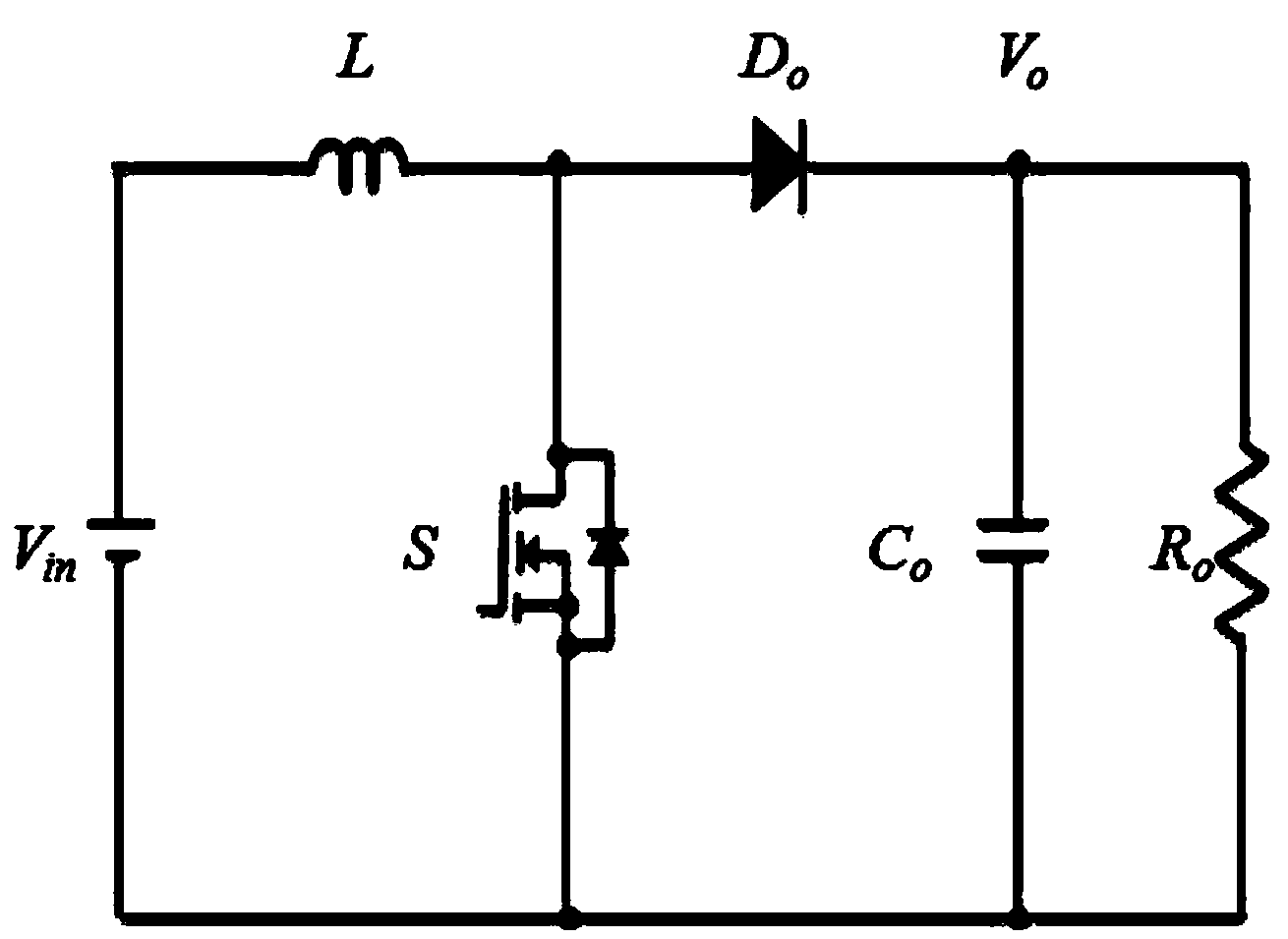 Z-source high-gain low-switching-stress direct current boost converter