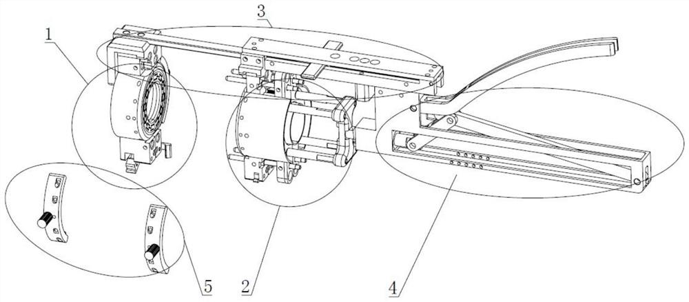 Eversion type annular anastomat with fixing device