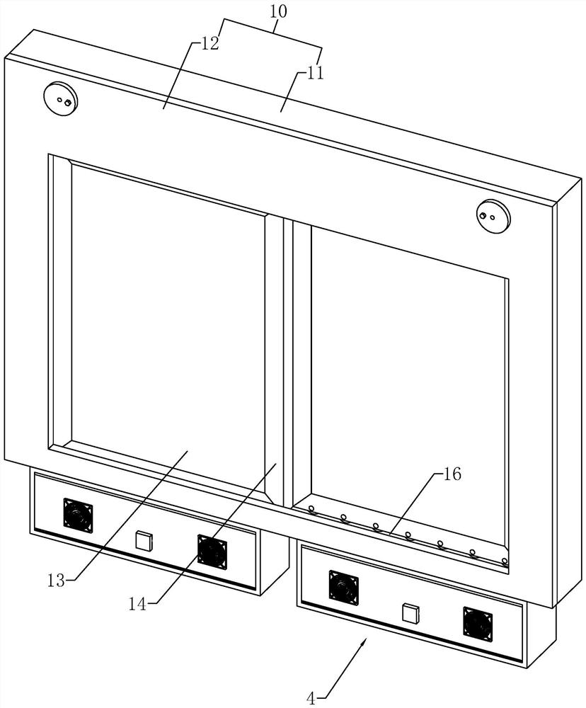 Smart home windows and purification system with air purification function