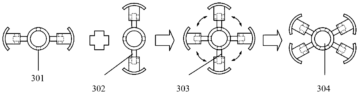 Yarn reversing device suitable for inner drawn bobbins