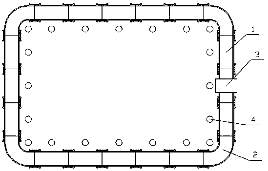 Cold and warm control device based on Internet of Things for industrial production workshop