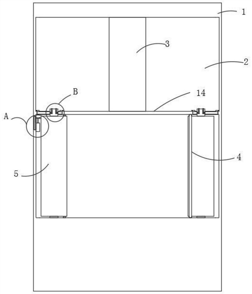 Laboratory fume hood temperature and humidity intelligent regulation and control system