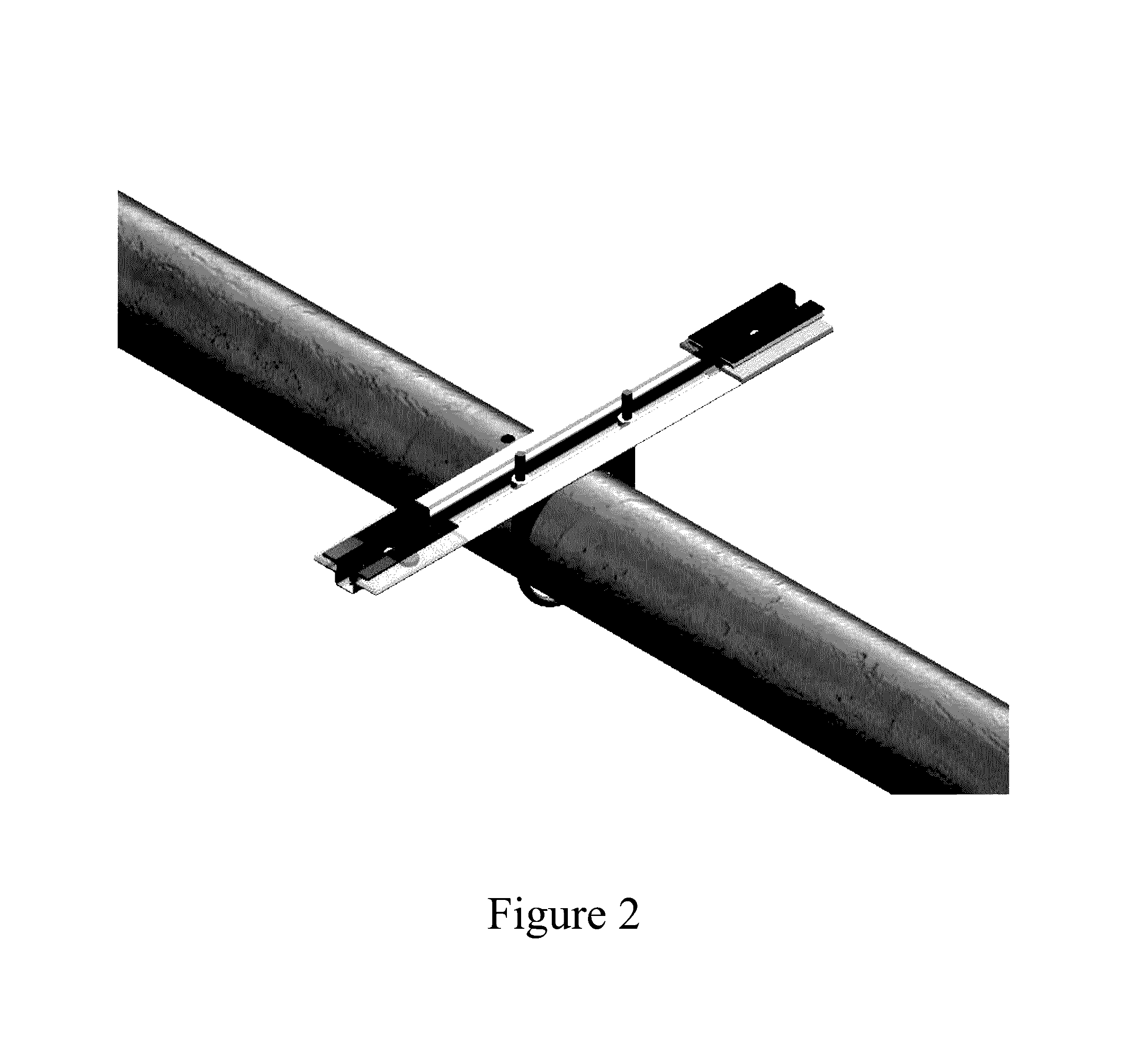 Frameless solar module mounting