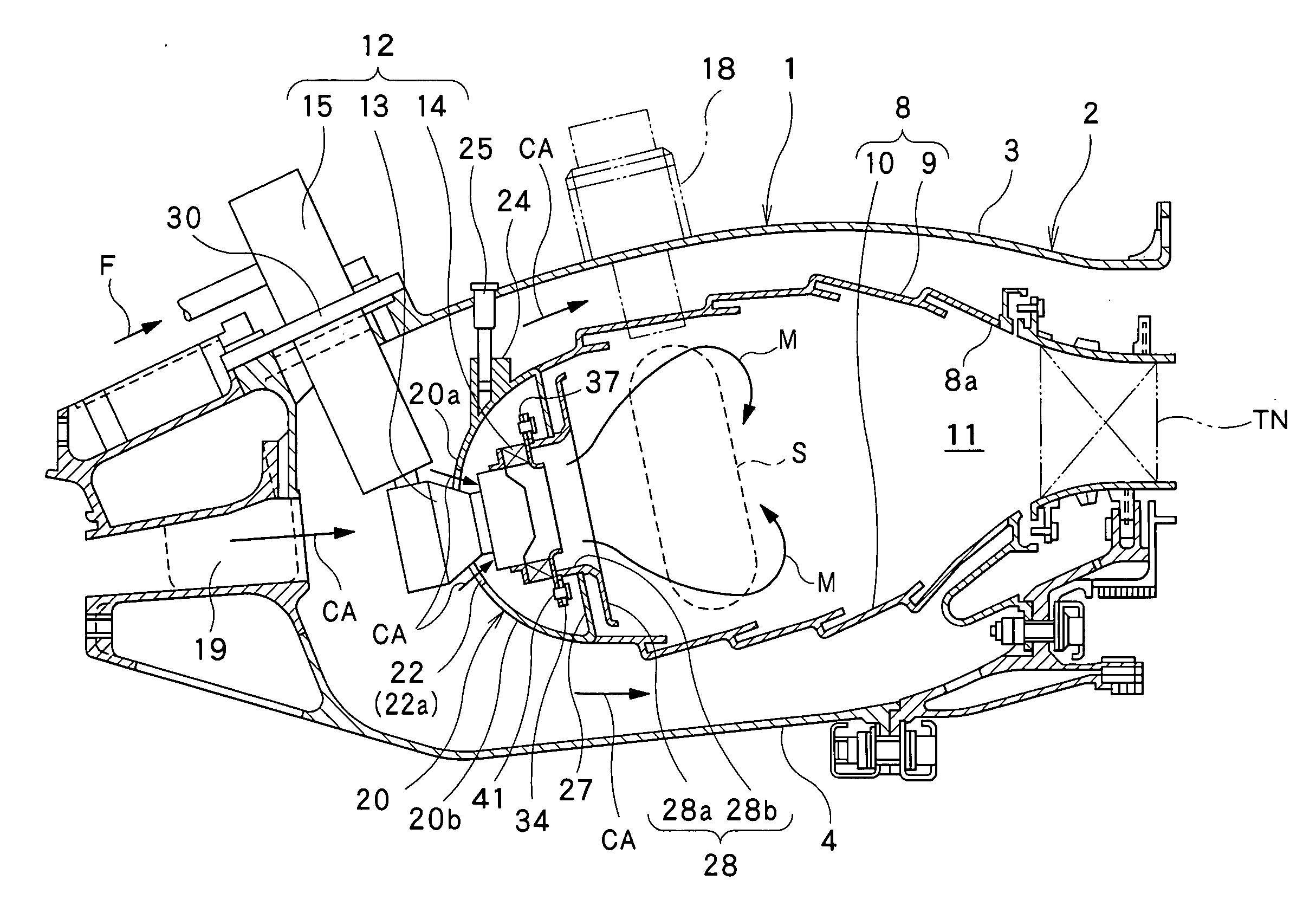 Gas turbine combustor