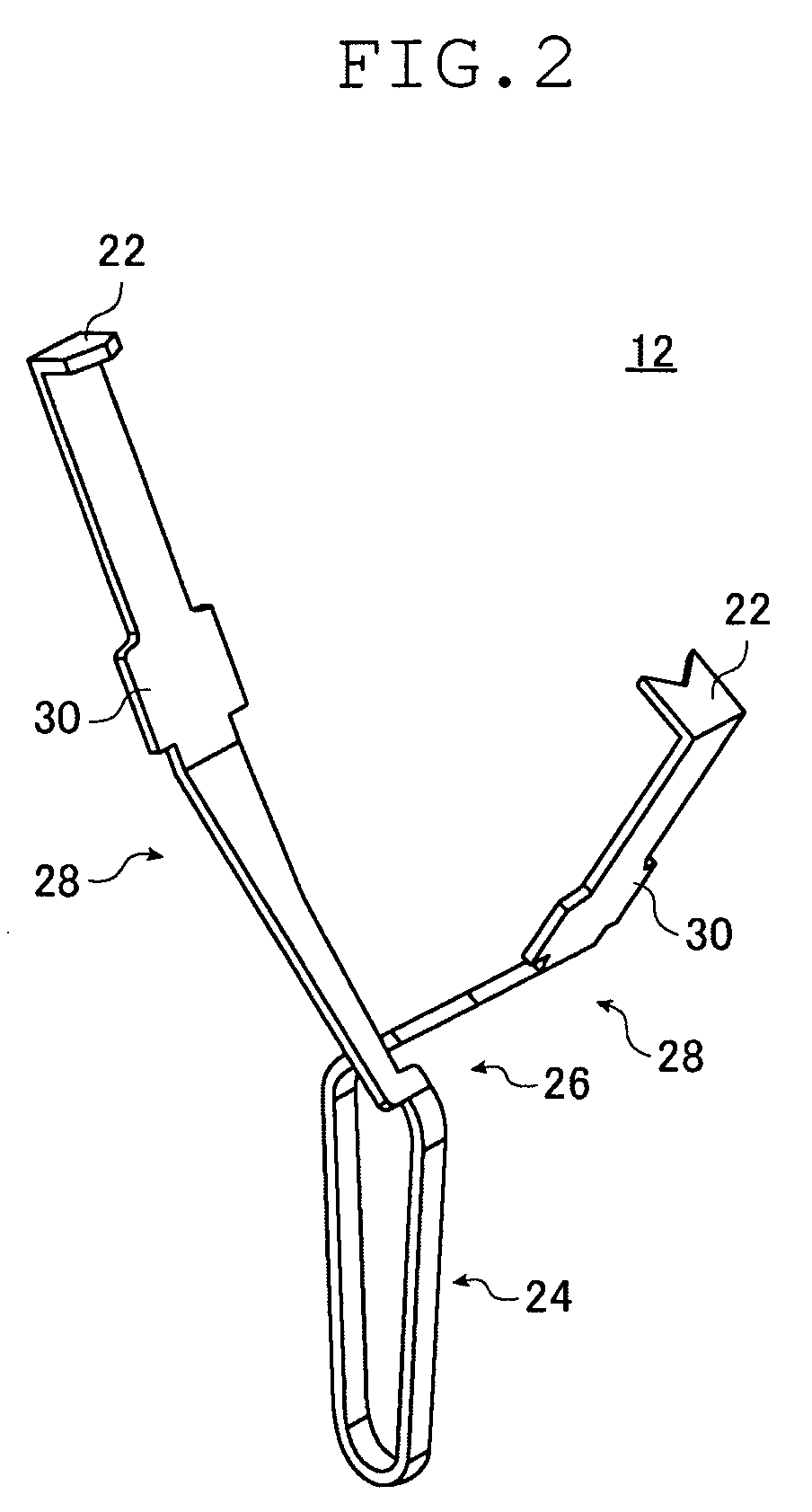 Magazine type clipping device