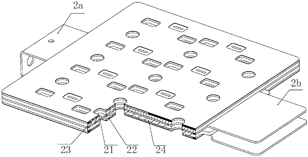 A half-bridge power semiconductor module
