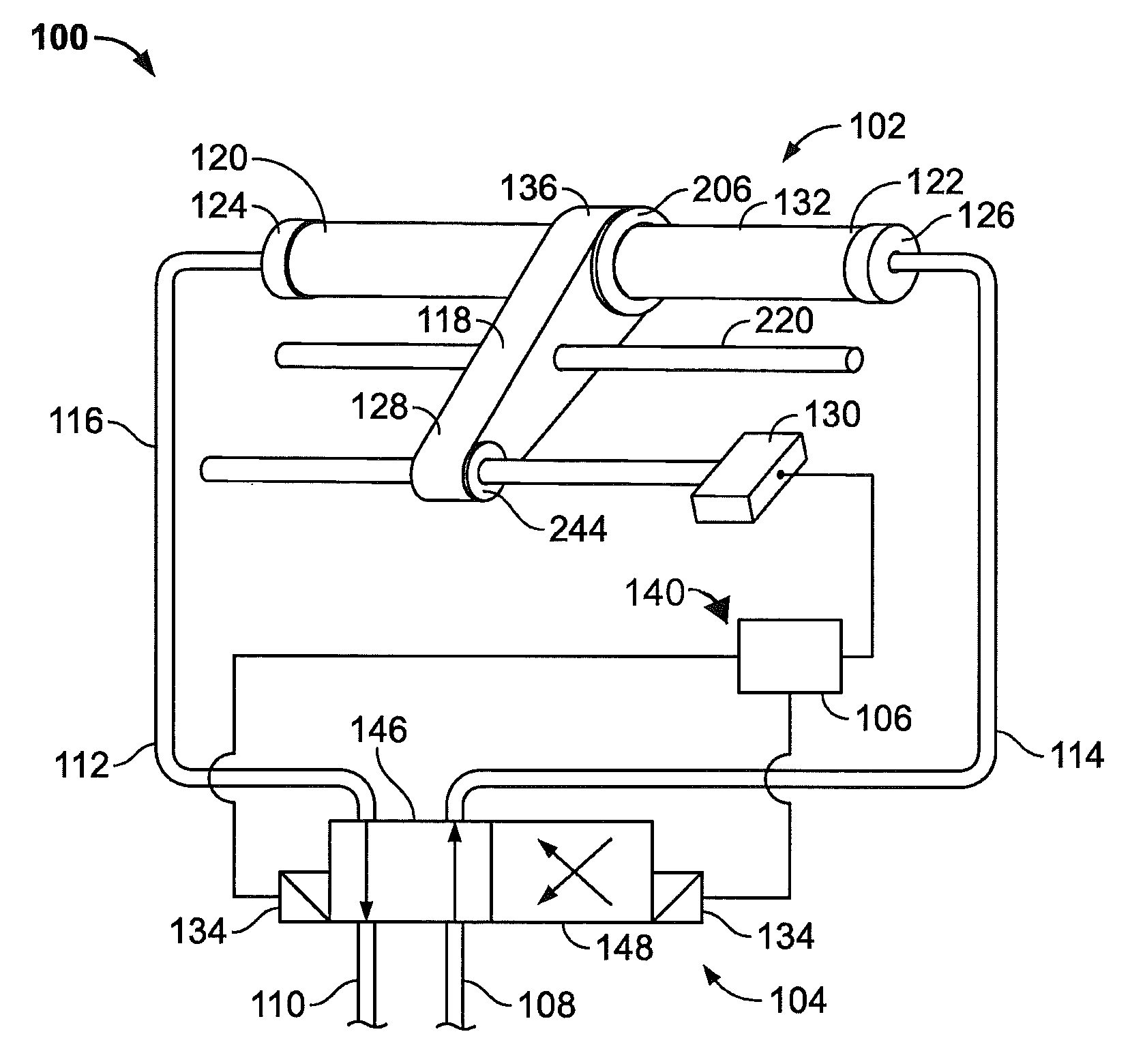 System for determining the flow rate in a fluid with liquid additives using reciprocating positive-displacement flow meter