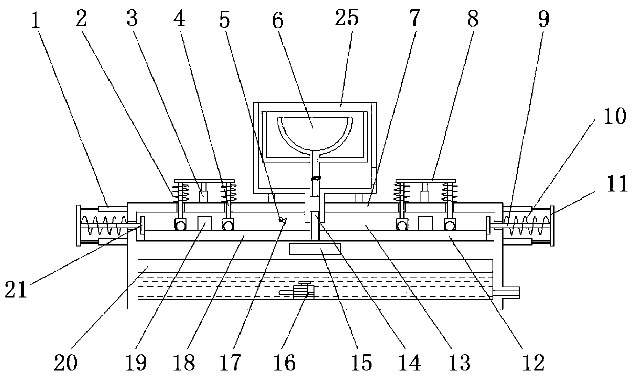 Device for eliminating welding cracks and pores of aluminum-steel dissimilar metal