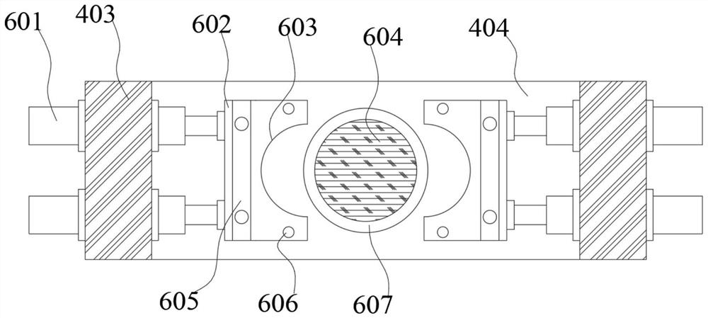 Thrust cylindrical roller bearing outer ring inner raceway machining device and using method thereof