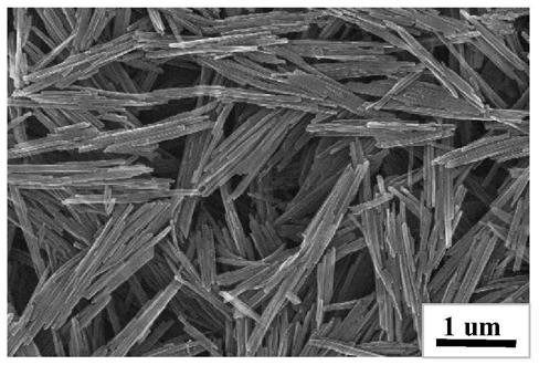 A kind of one-dimensional porous nanocomposite material and its preparation method and application in electrolyzed water