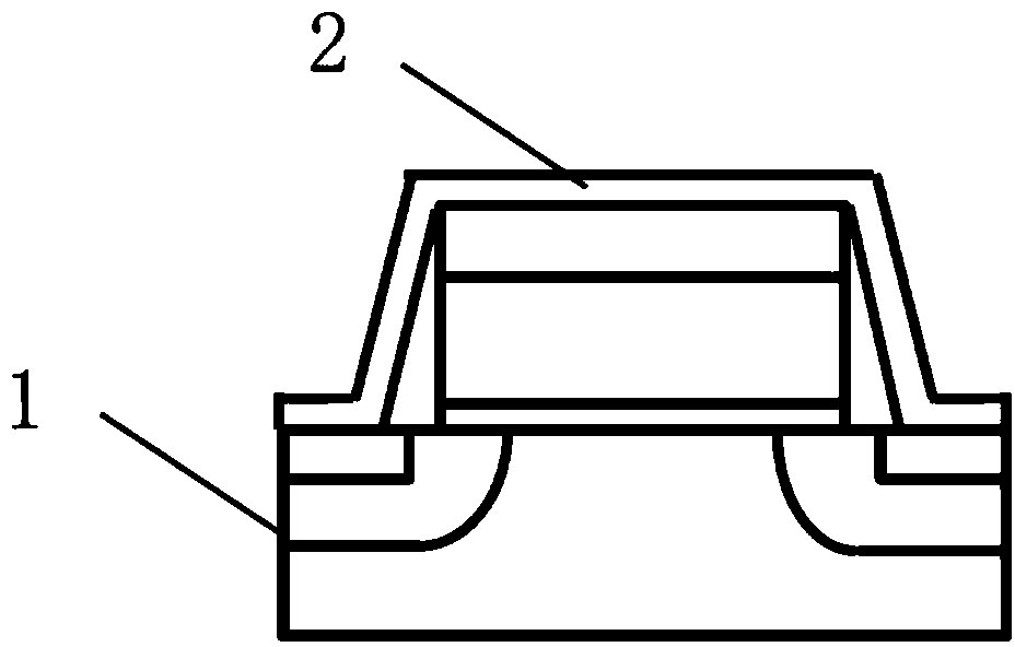 Preparation method of dual contact hole etching stop layer