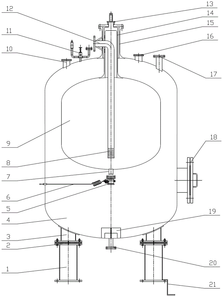 A low-temperature container with a weighable liner