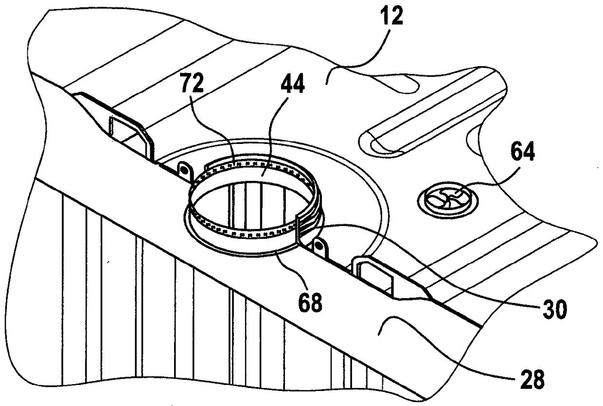 Plastic liner with inner lining