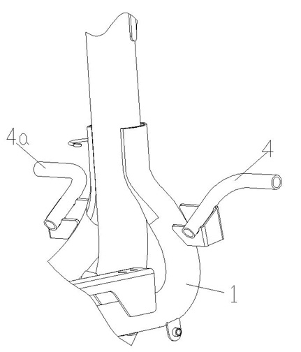 Pedal assembly for two-wheeled motorcycle and motorcycle thereof