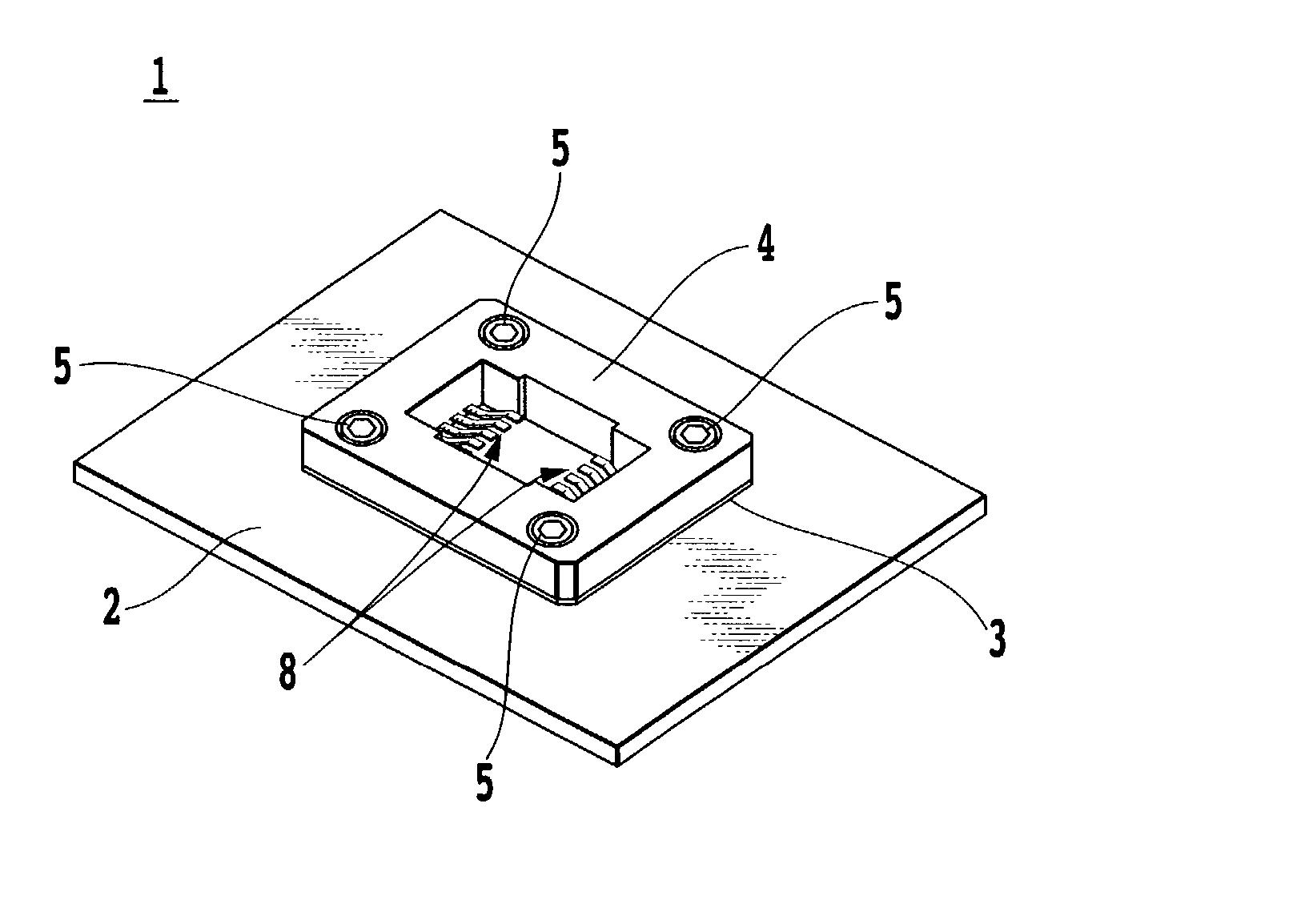 IC socket and method of mounting IC package