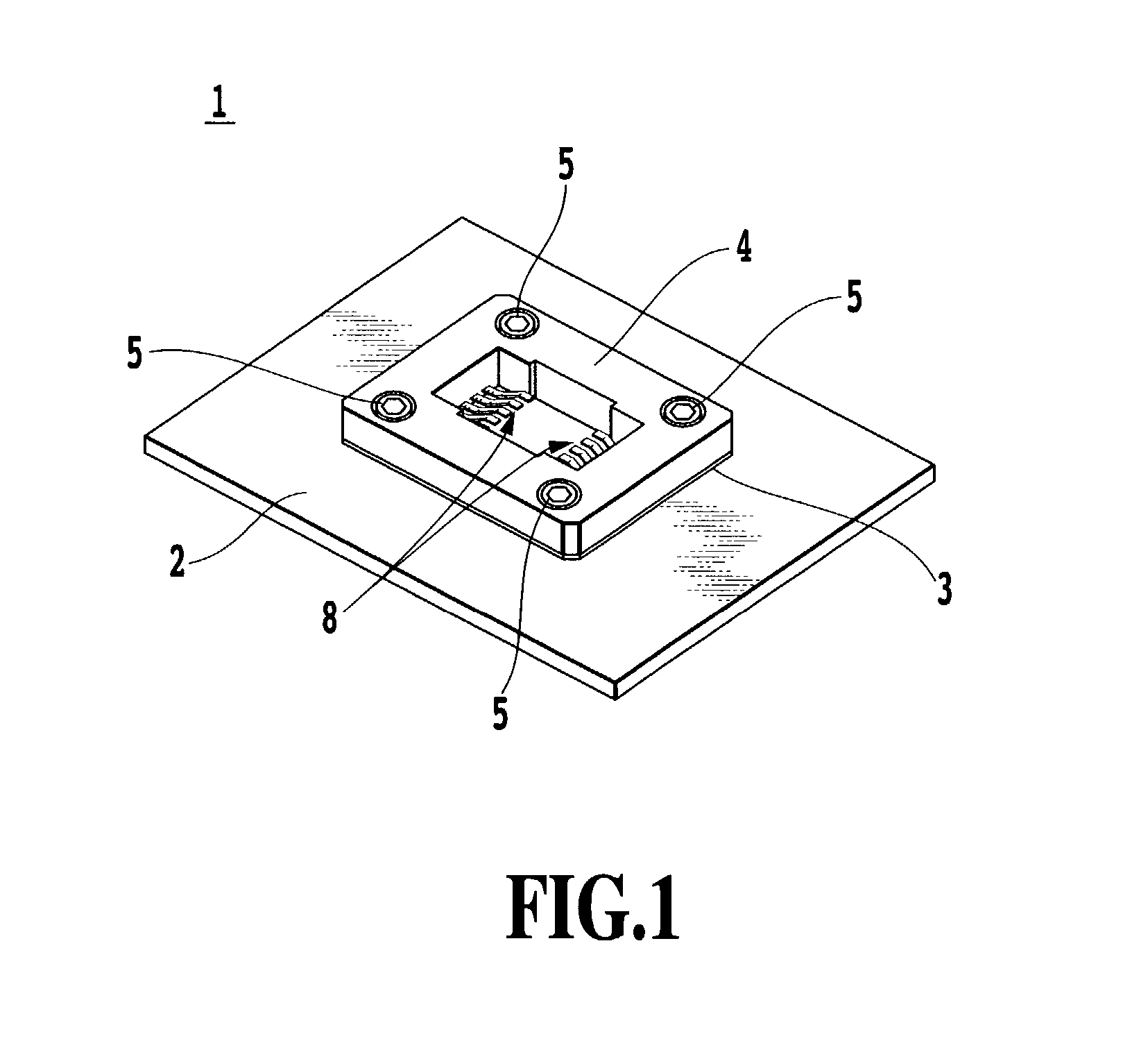 IC socket and method of mounting IC package