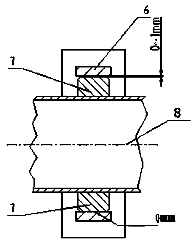 Water feeding ring support structure of steam generator of pressurized water reactor nuclear power station and system