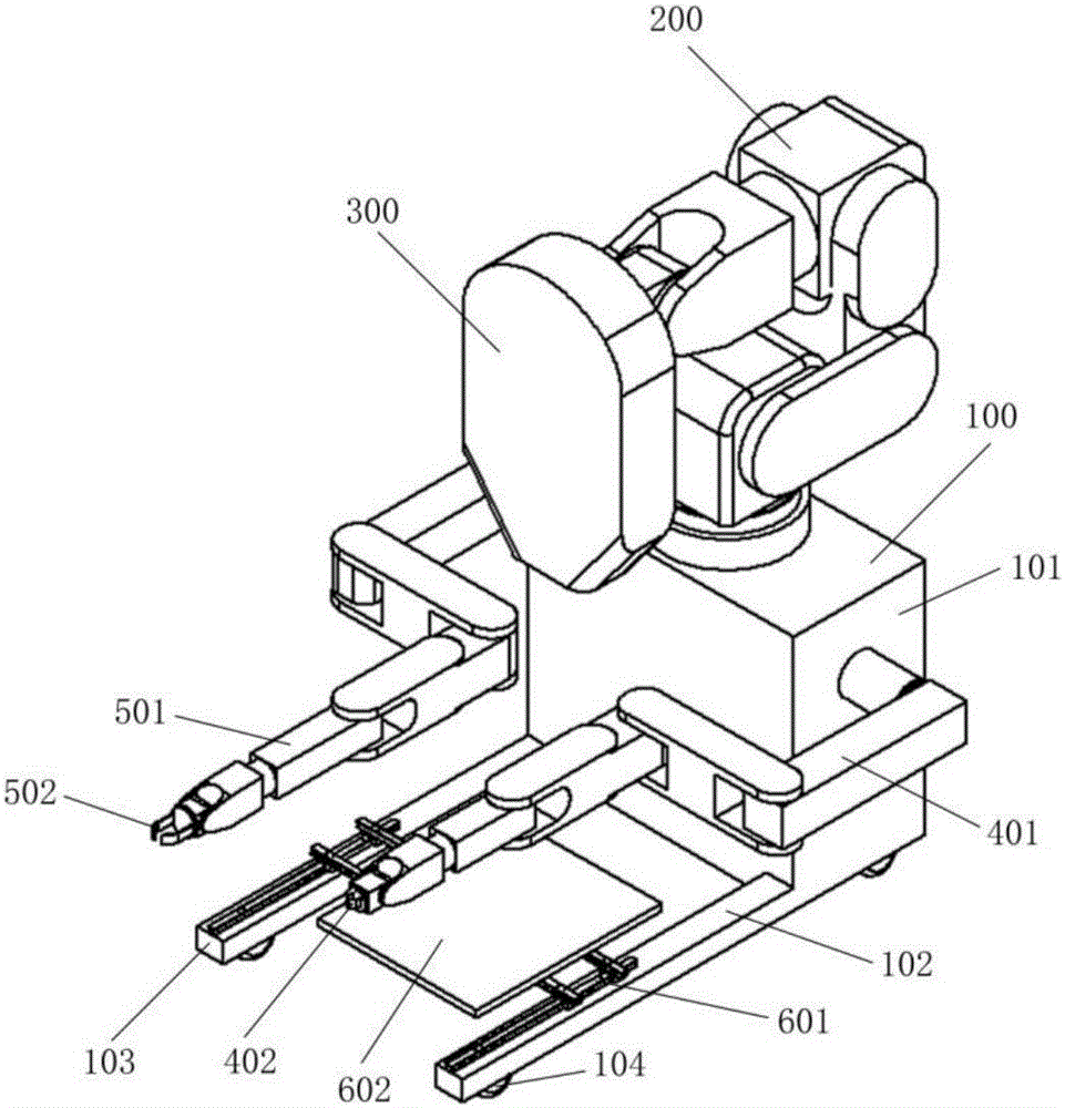 Multi-mechanical arm intra-operative radiation treatment device
