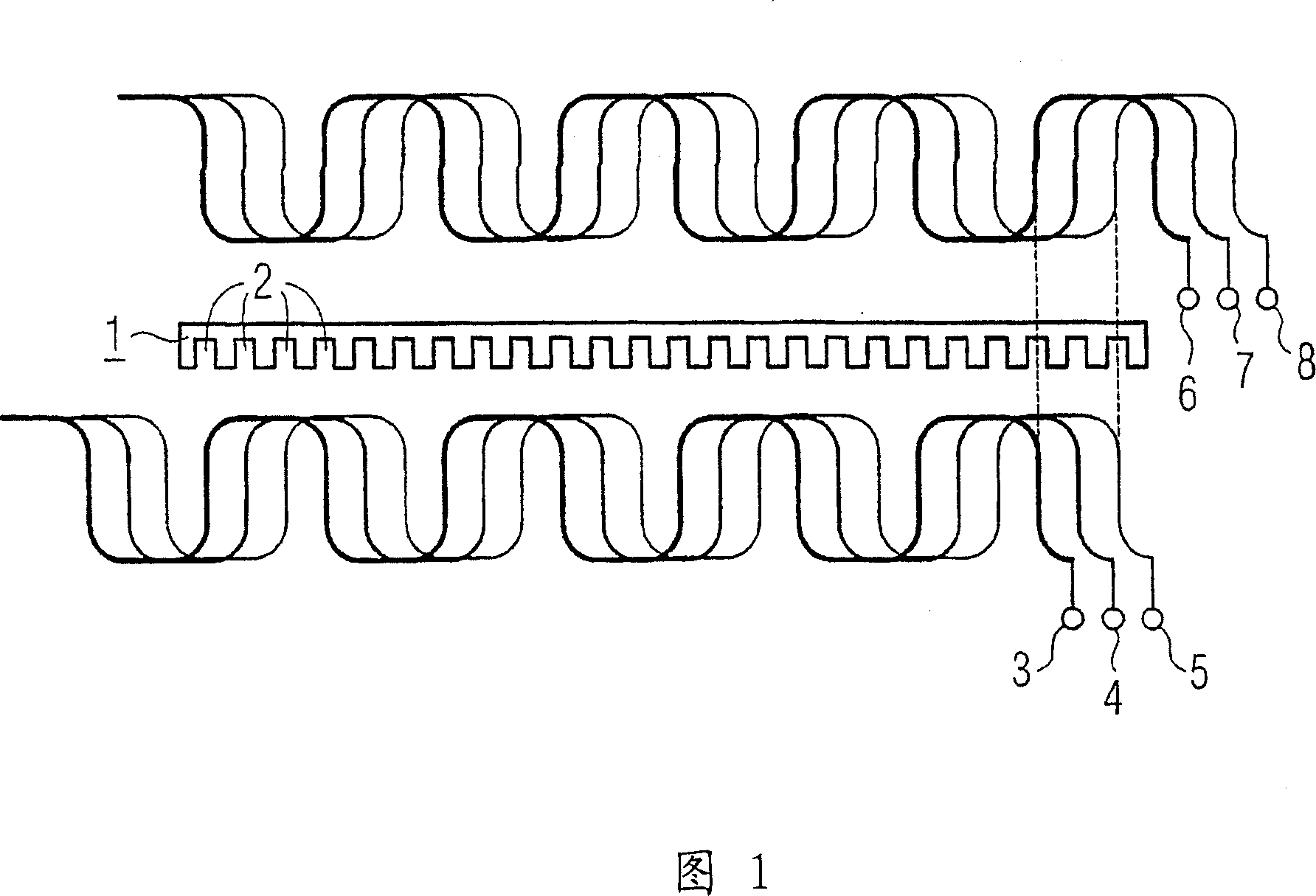 Long stator motor