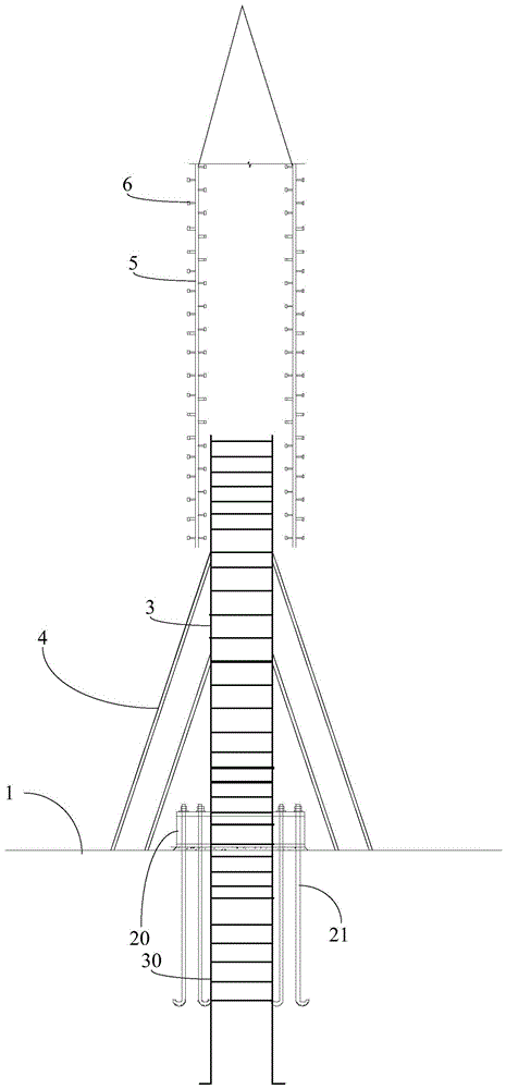 Construction method of reinforced concrete steel pipe column