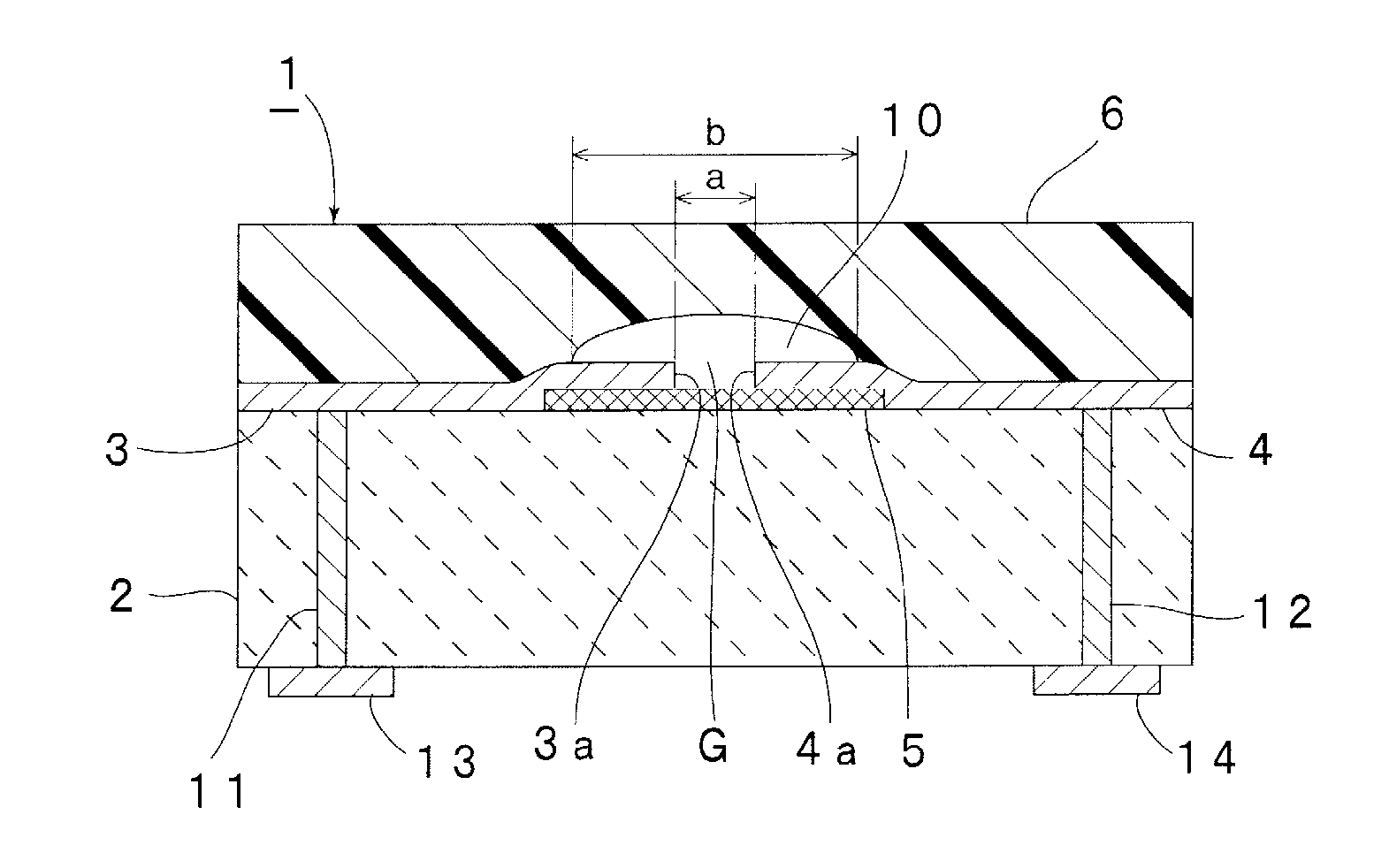 ESD protection device and method for producing the same