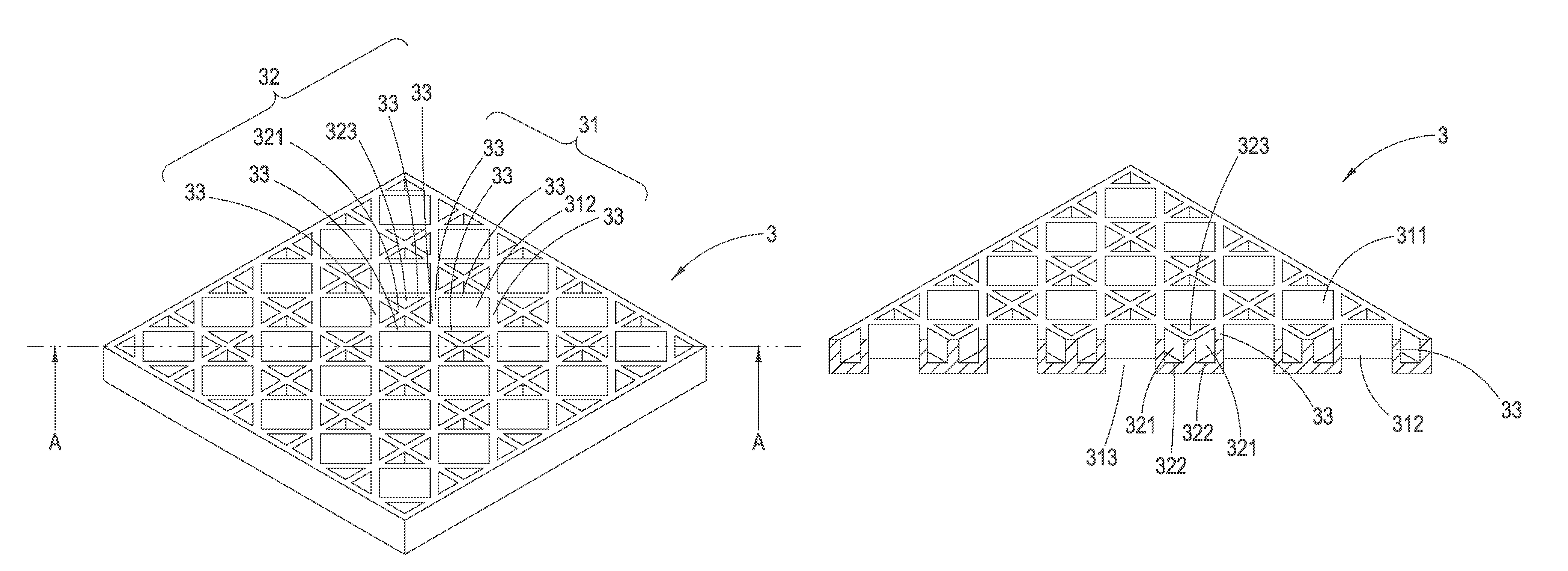 Solid gel cushion system