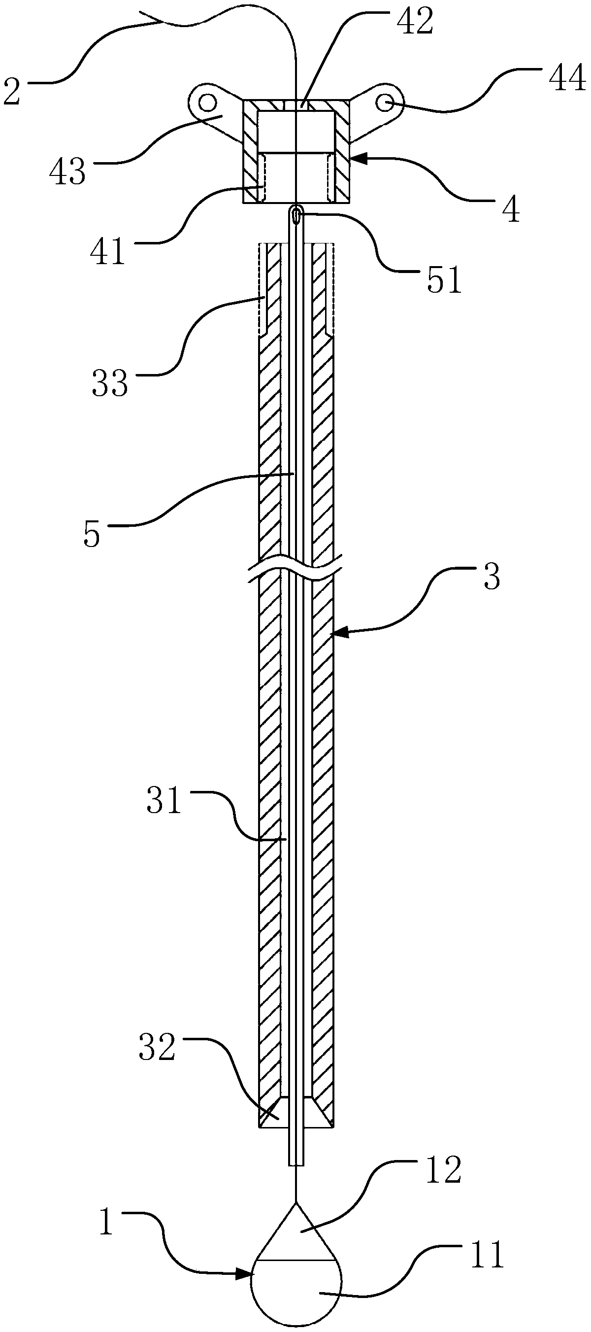 Puncture positioning device for intracranial lesion based on brain stereotaxic system