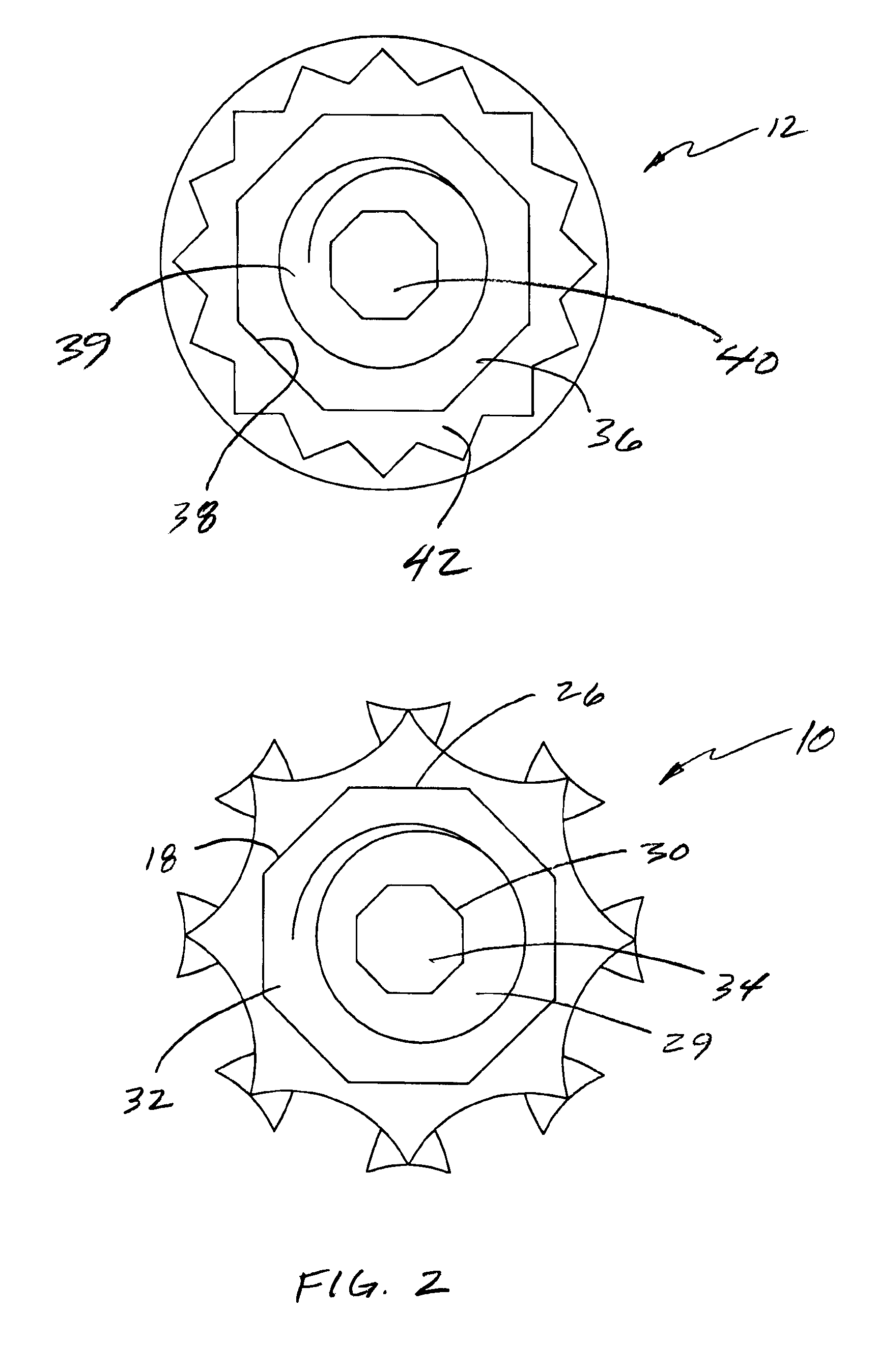 Adjustable golf spike