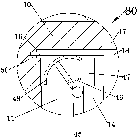 Environment-friendly powder material transportation storage tank