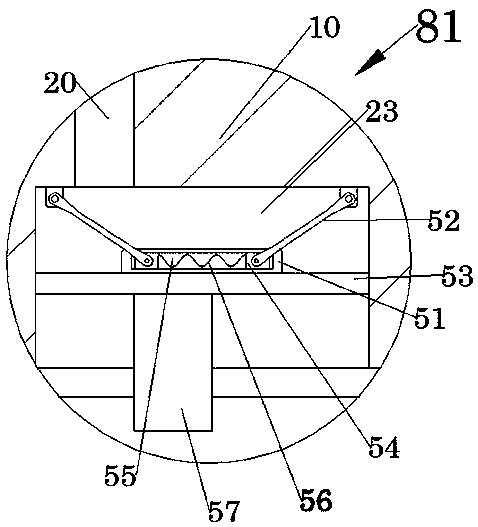 Environment-friendly powder material transportation storage tank