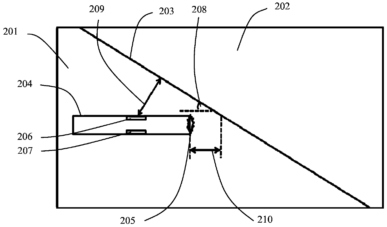 Method and device for determining distance between bit and formation interface in geosteering while drilling