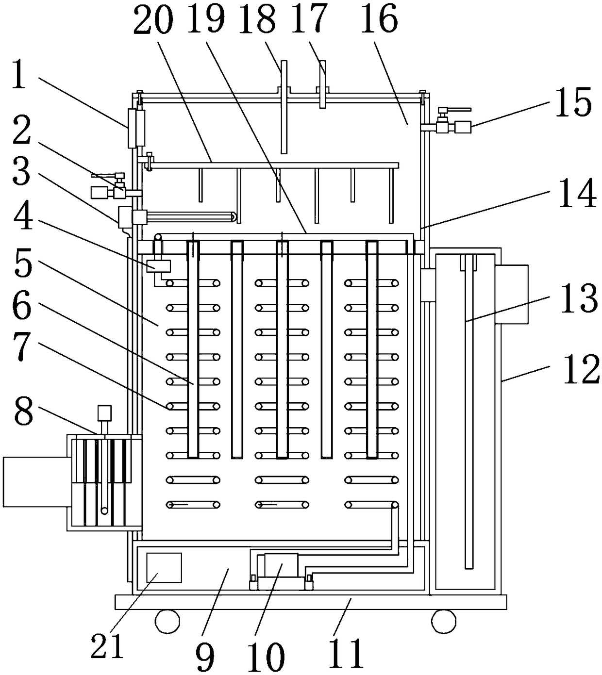 Heat energy recycling device