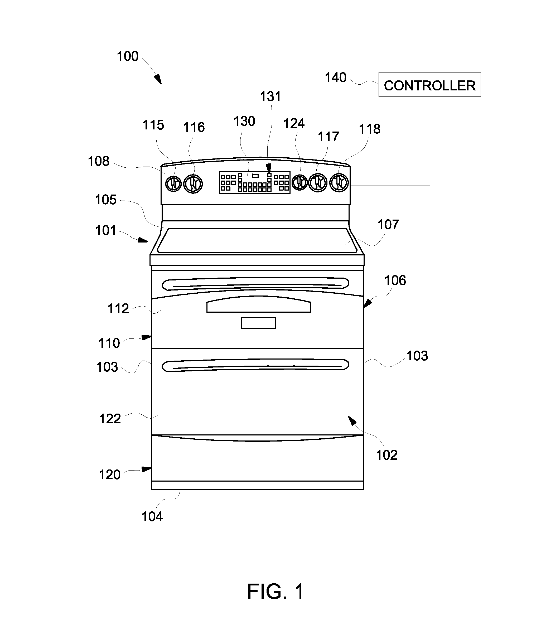 Control system for a self cleaning oven appliance