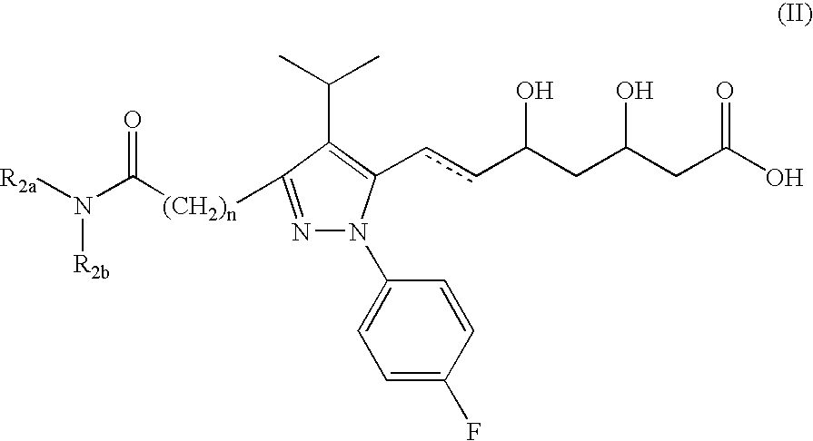 Novel pyrazole-based HMG CoA reductase inhibitors