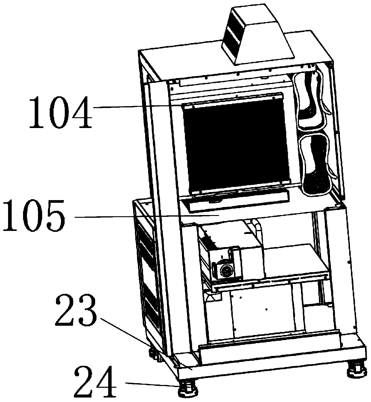 Uniform-temperature rapid temperature change test box