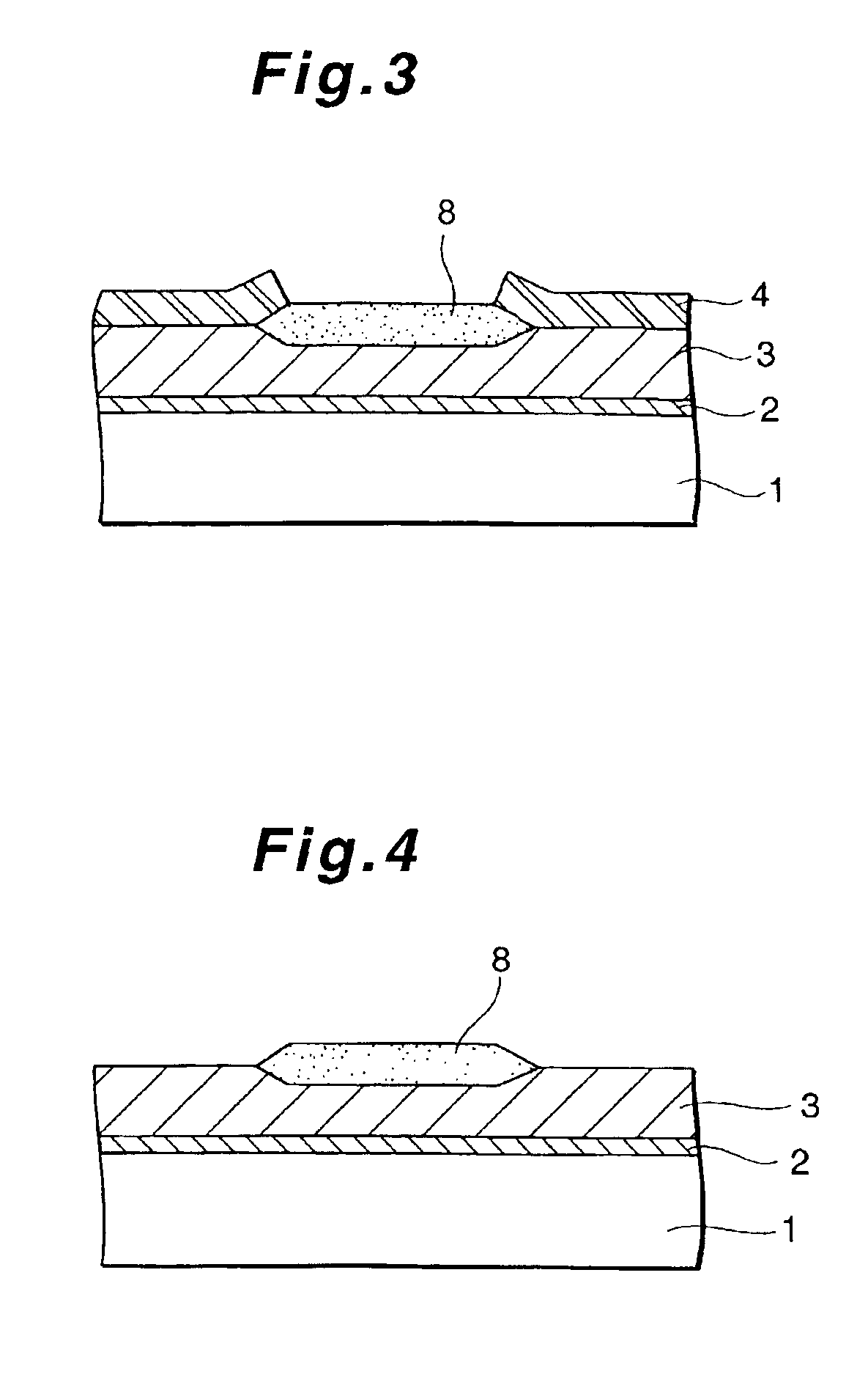 Method of producing semiconductor element and nonvolatile semiconductor memory produced by this method