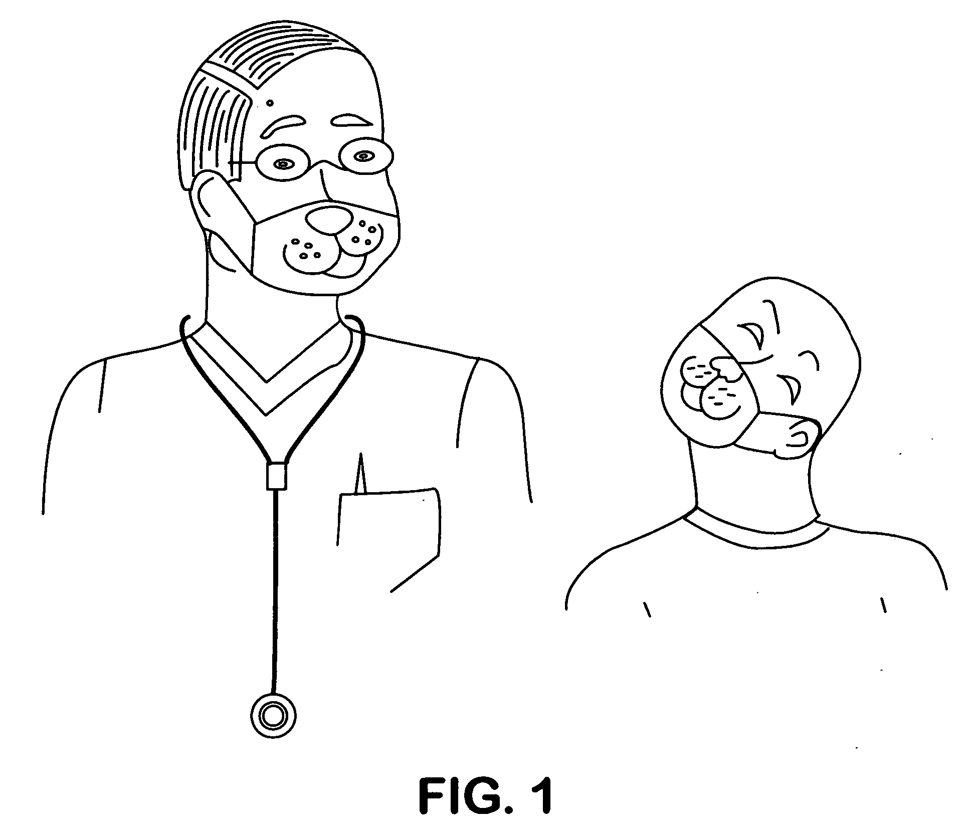 Coordinated medical face mask system
