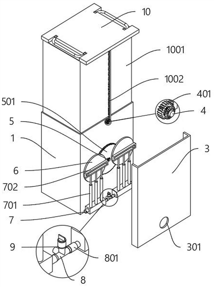 A pull-out folding storage device for textile fabric conveying