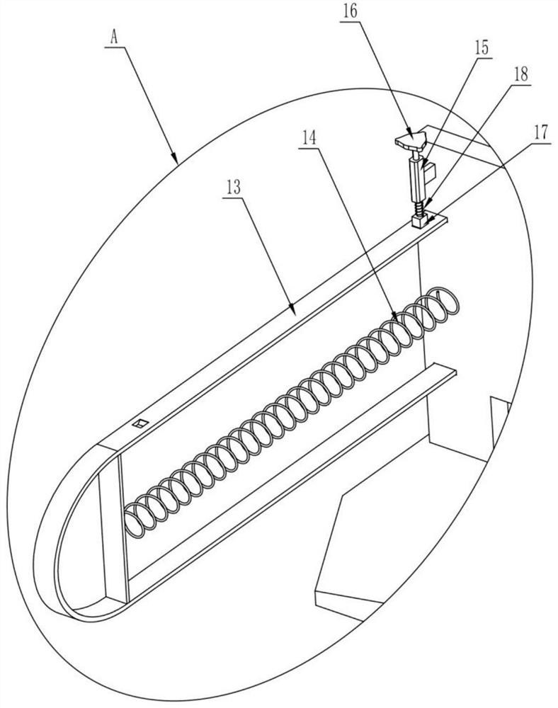 An auxiliary turning device for hoof trimming of cows used in animal husbandry