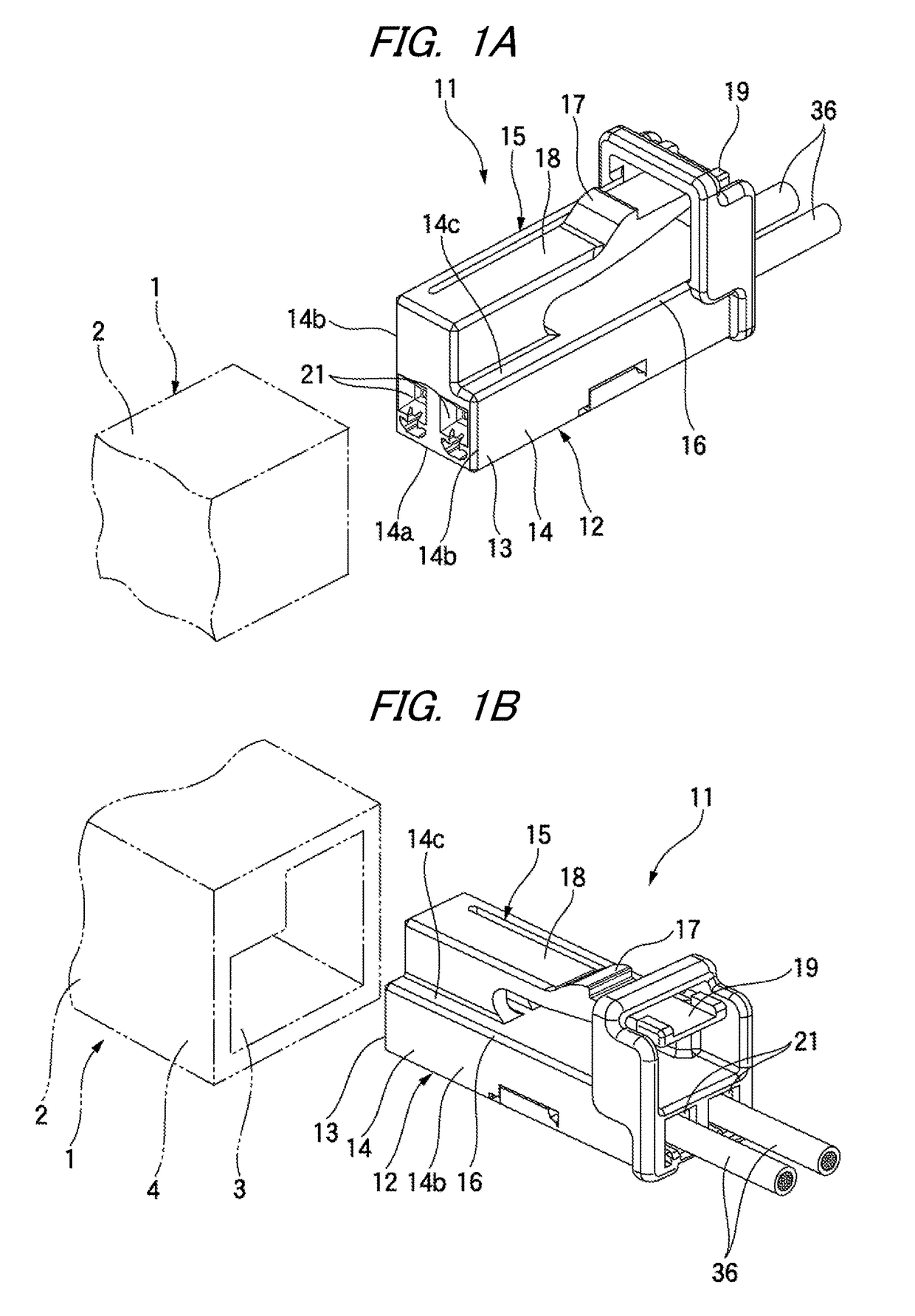 Connector having a retainer with outer surface flush with outer surface of the connector housing