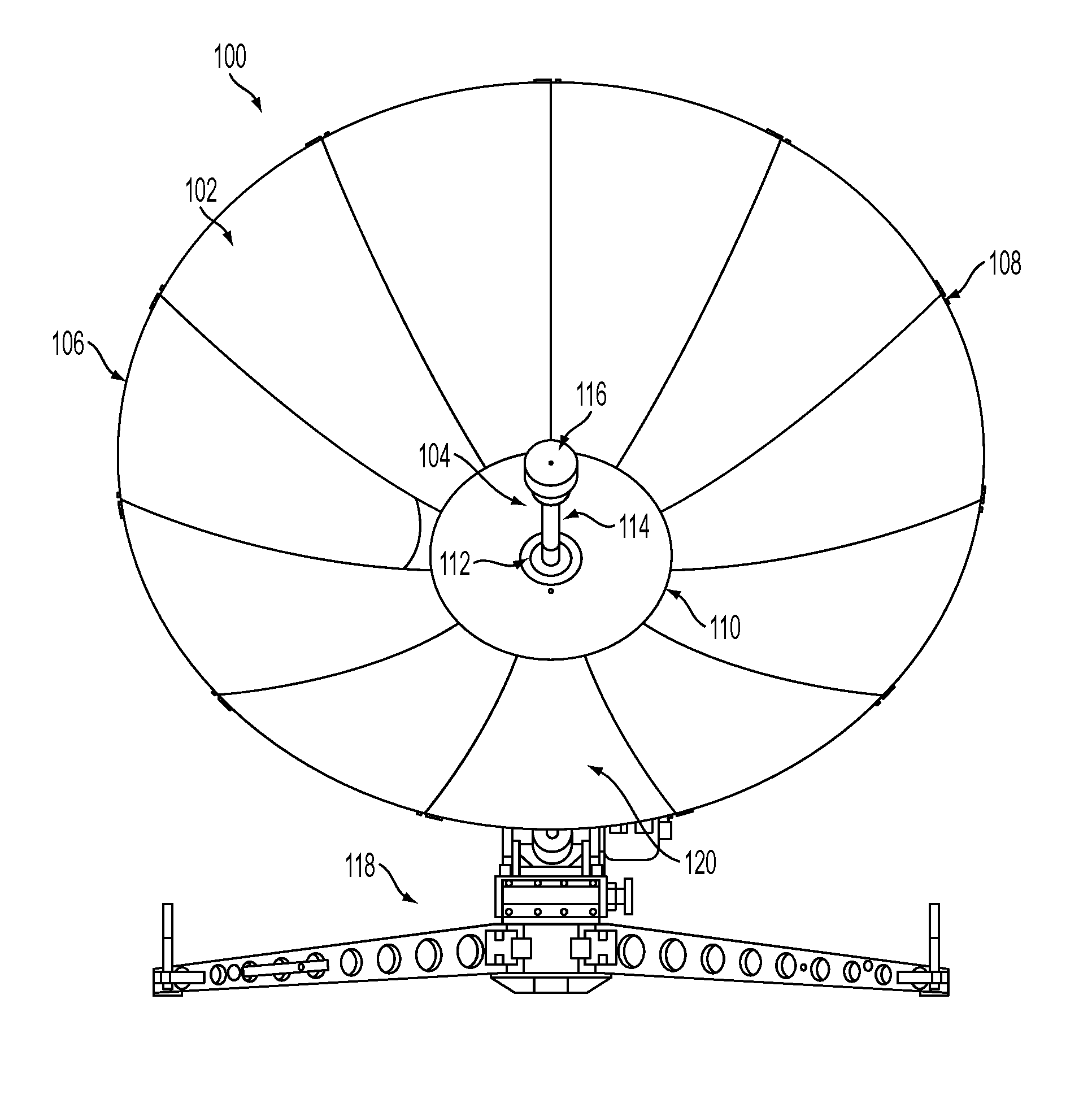 Portable satellite communication system