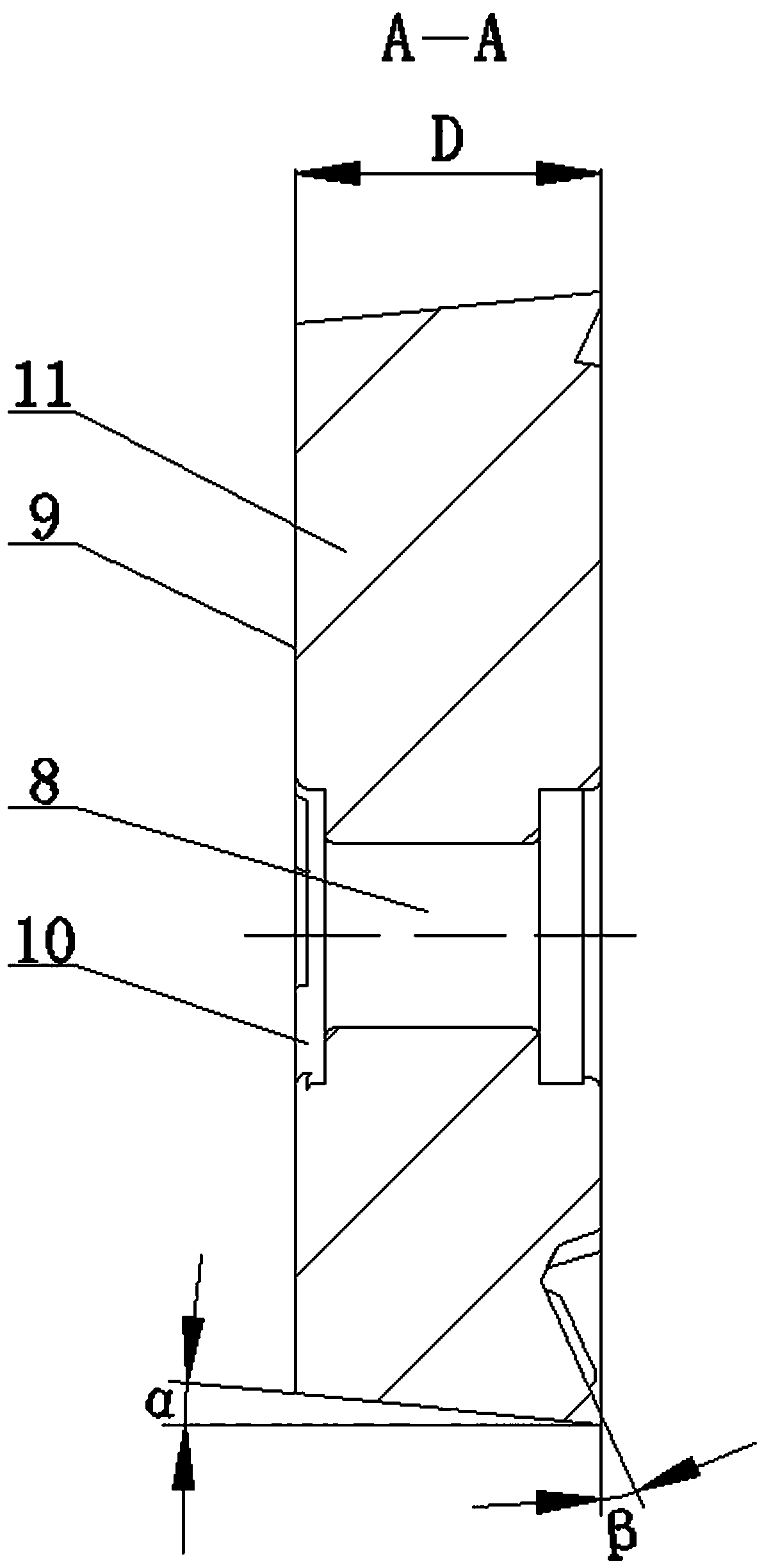 A compound insert for turning and milling with wave-shaped chip guide for heavy-duty cutting