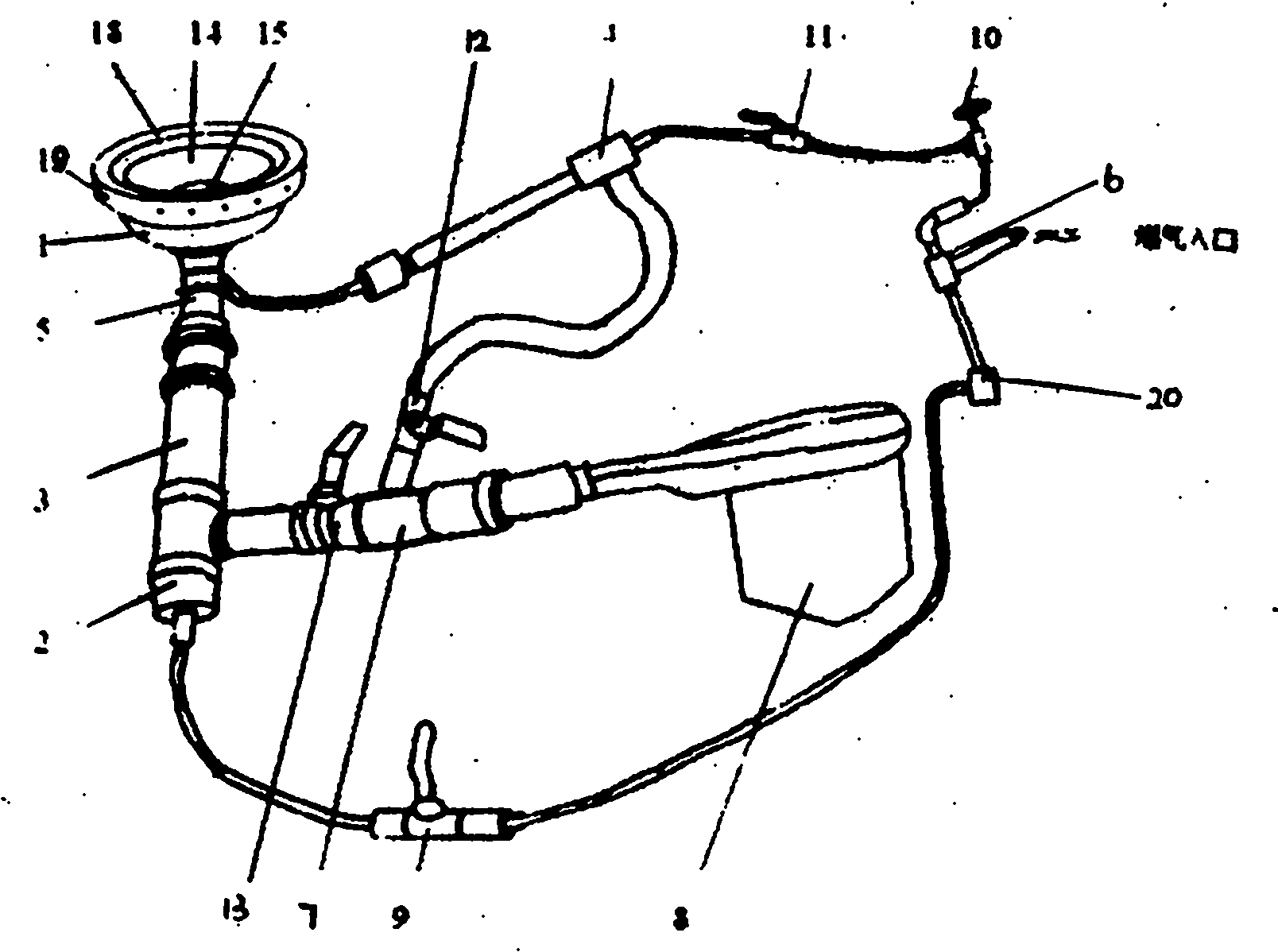 Double-pipeline double-pre-aerated energy-collecting stove