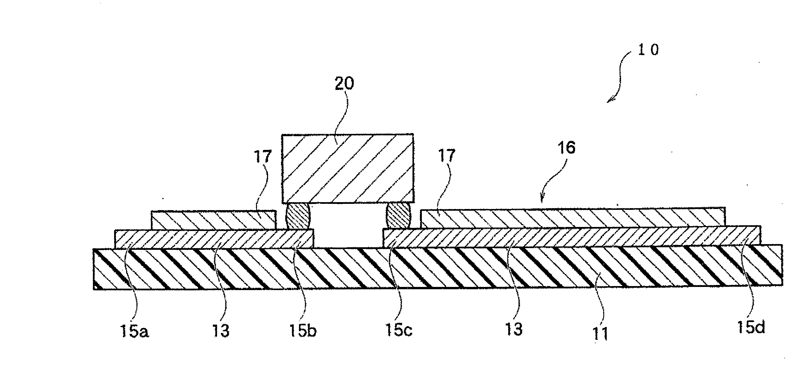 Wiring board and semiconductor device excellent in folding endurance