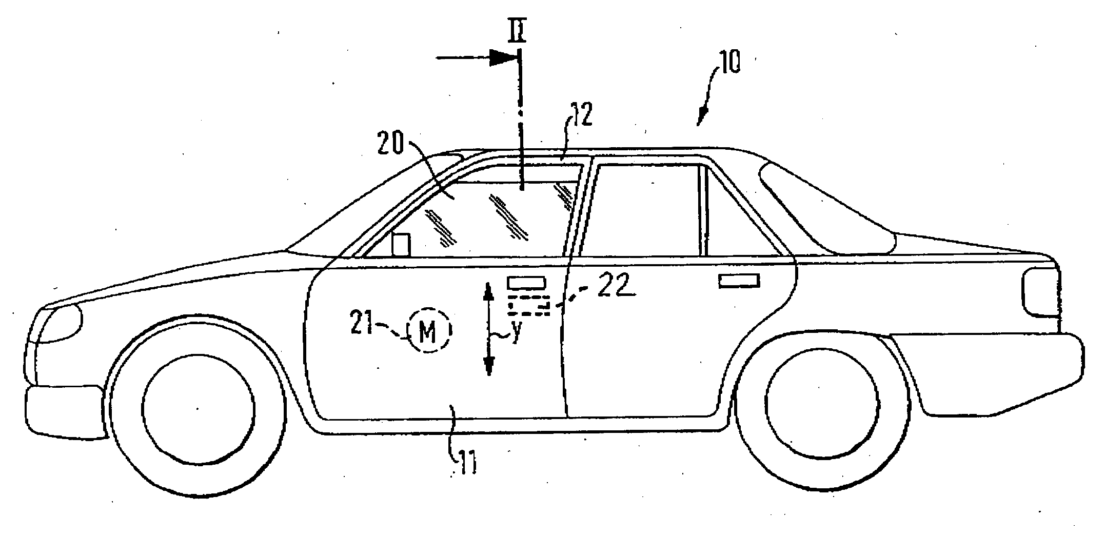 Apparatus for controlling and sensing moisture on a movable closure member, more particularly an electrically powered automotive window pane