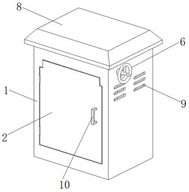 Outdoor cable branch box