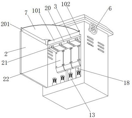 Outdoor cable branch box