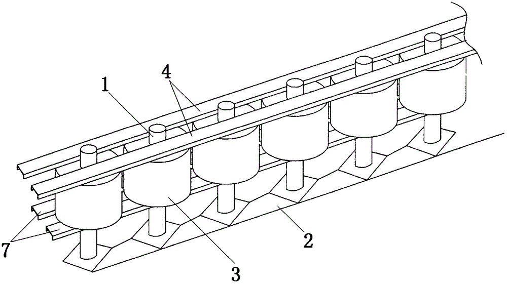 Anti-collision and anti-rollover flexible roller intelligent protective fence