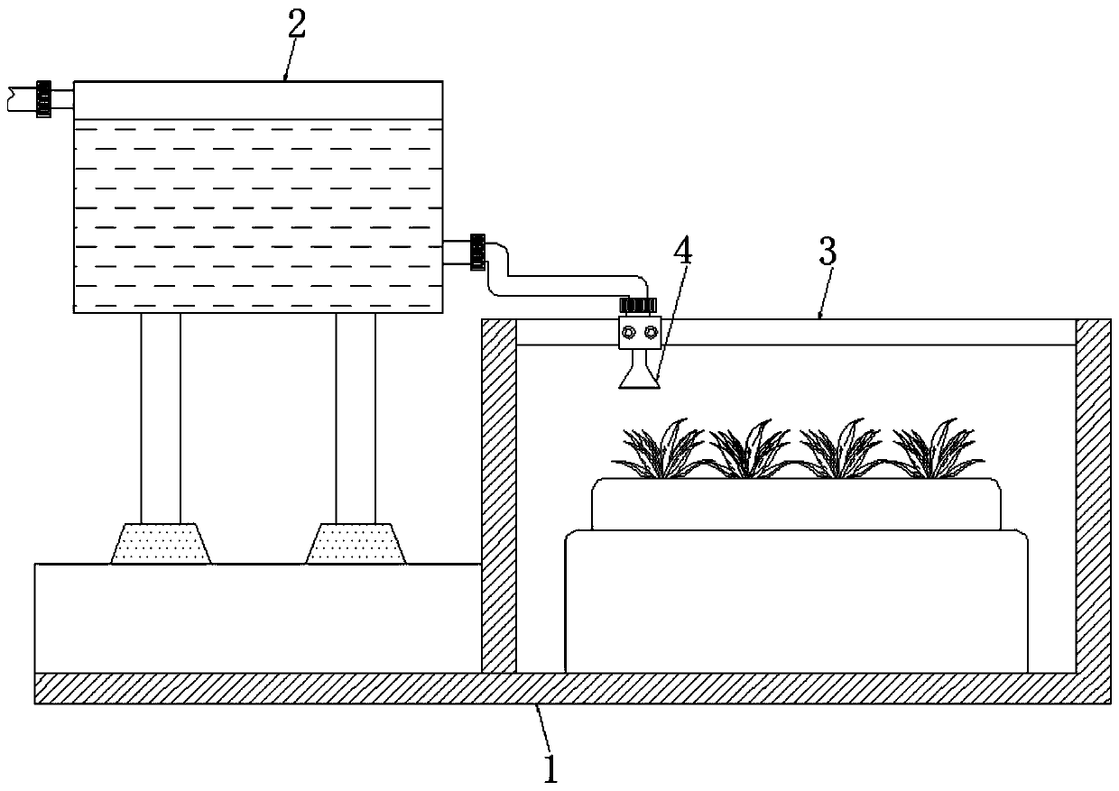 Agricultural internet-of-things flower cultivation device capable of automatically reminding fertilizing and watering